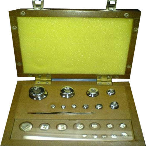 Wooden Calibration Weight Box